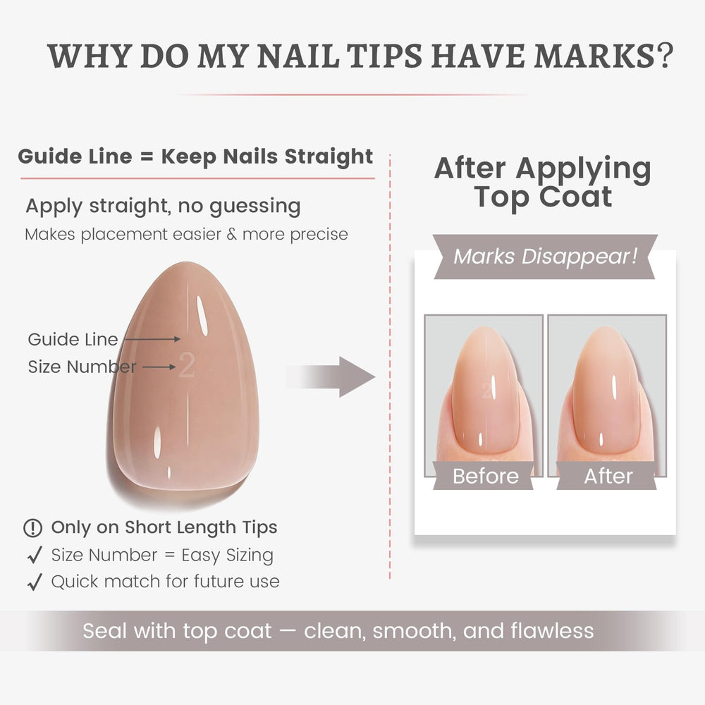 AILLSA color swatches displaying five nude tones for versatile nail styling