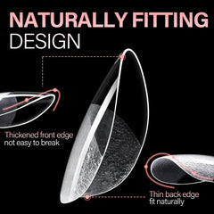 AILLSA side view showing pre-curved fit for comfortable wear