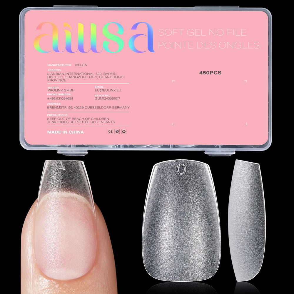 AILLSA front packaging with 450 pieces showing complete set and convenience