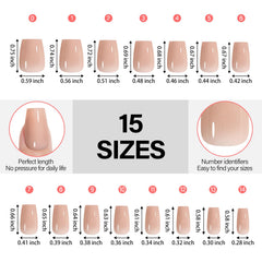 AILLSA lifestyle shot of hand wearing nails demonstrating polished everyday look