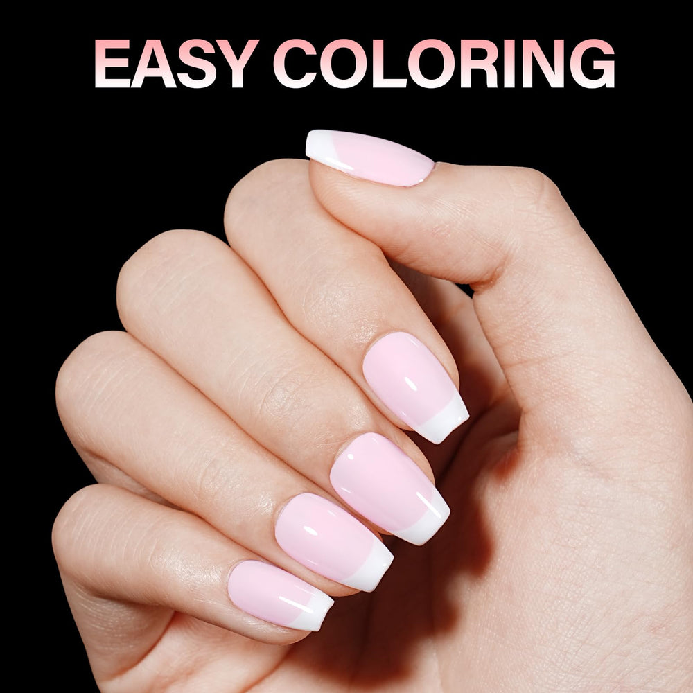 AILLSA tips applied on a hand demonstrating natural look and comfort