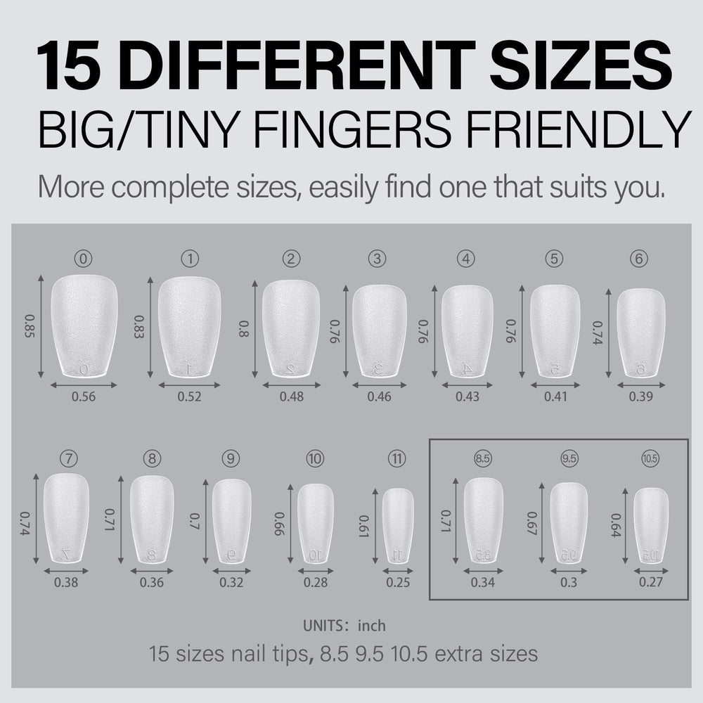 AILLSA tips being applied to nails showing quick at-home manicure benefit