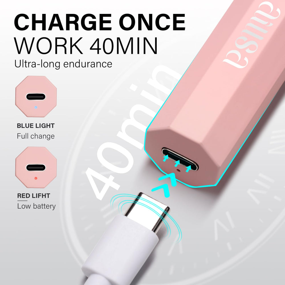 AILLSA side view highlighting timer button and simple control benefits