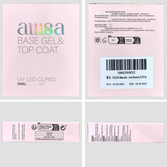 AILLSA size comparison next to coin showing 15ml travel-friendly bottle benefit