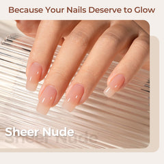 AILLSA brush applying thin jelly stroke, demonstrating smooth even coverage