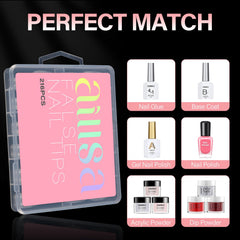 AILLSA lifestyle shot of home manicure kit providing easy creativity