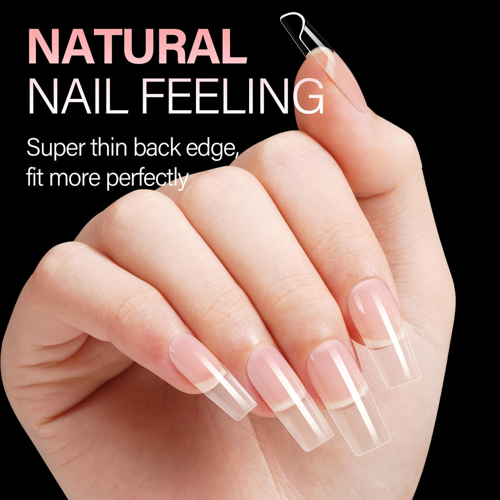 AILLSA side profile of medium square tips demonstrates natural fit benefit