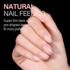 AILLSA texture closeup of frosted matte surface highlighting better adhesion and no-file finish