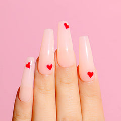 AIMEILI application under LED lamp curing for fast salon shine