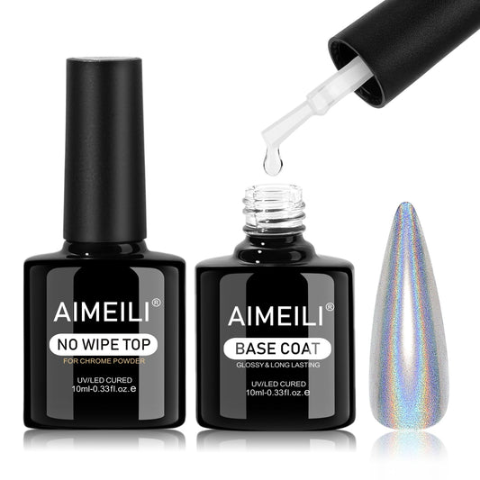 AIMEILI front bottle clear gel demonstrating product packaging and brand quality