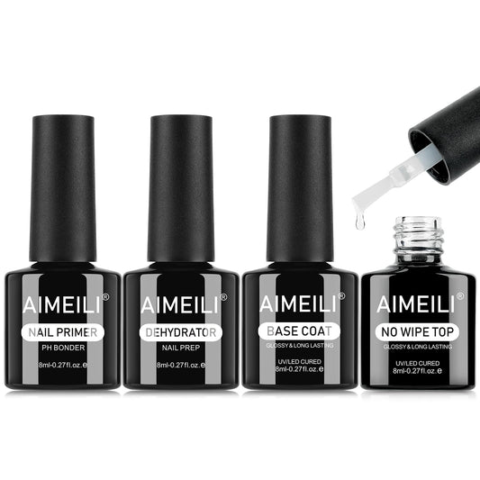 AIMEILI front packaging kit showing all four bottles and clear labeling for easy purchase