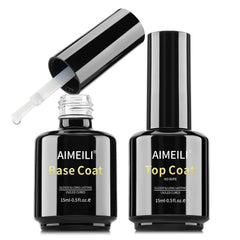 AIMEILI front packaging set showing both 15ml bottles and high gloss benefit