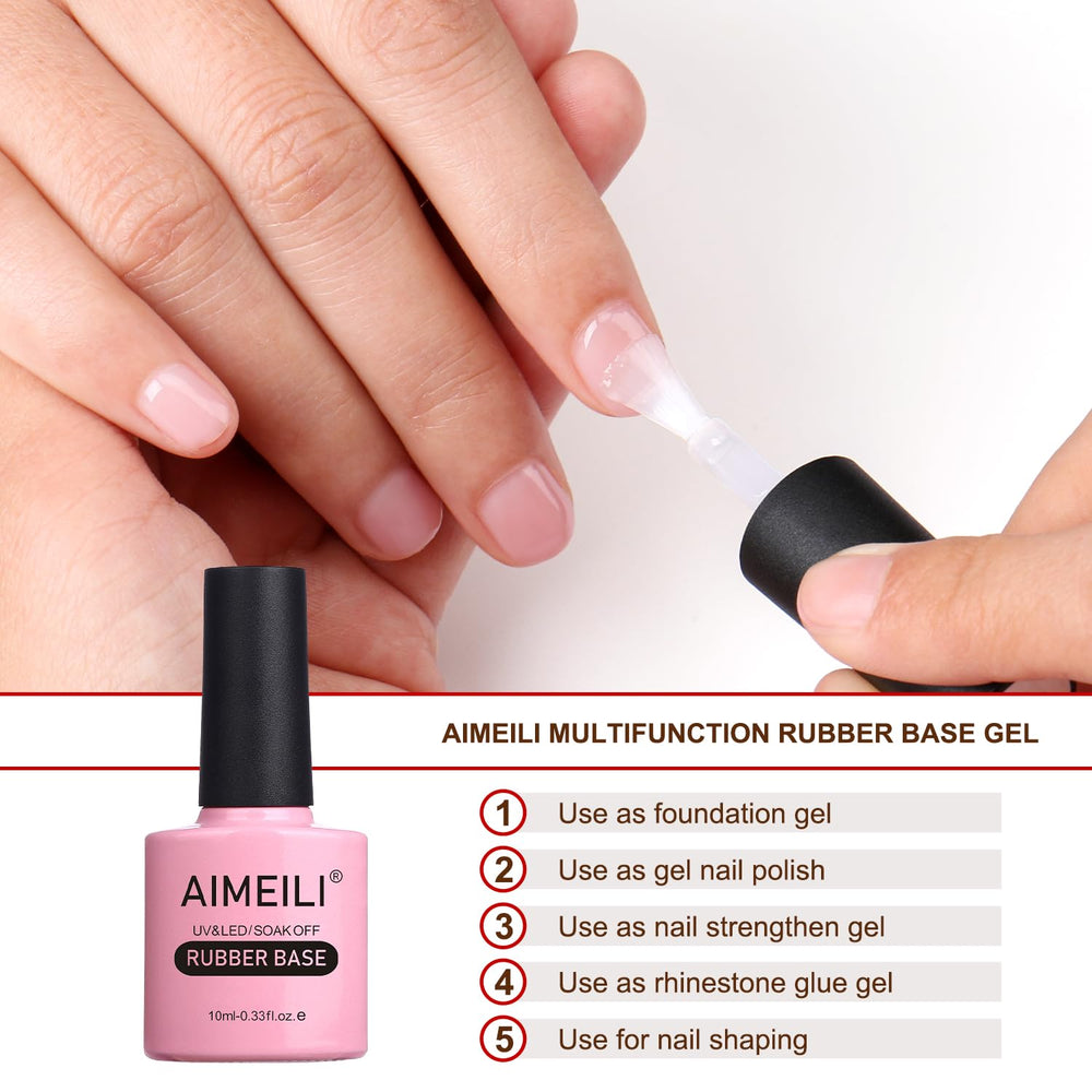 AIMEILI kit in use during a home manicure for professional results