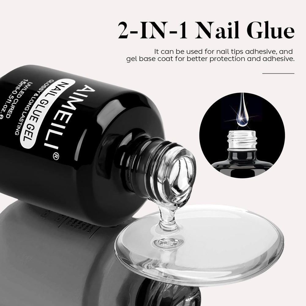 AIMEILI gel texture close-up showing smooth consistency for even coats