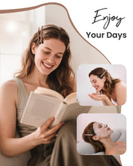 AIMIKE clip holding hair during blow-drying to speed styling and reduce slips