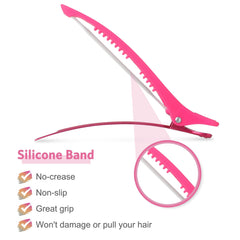AIMIKE detail of tiny top teeth gripping hair securely without damage benefit