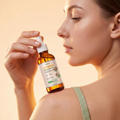 Aimoo bottle on bathroom shelf in natural setting conveying everyday routine