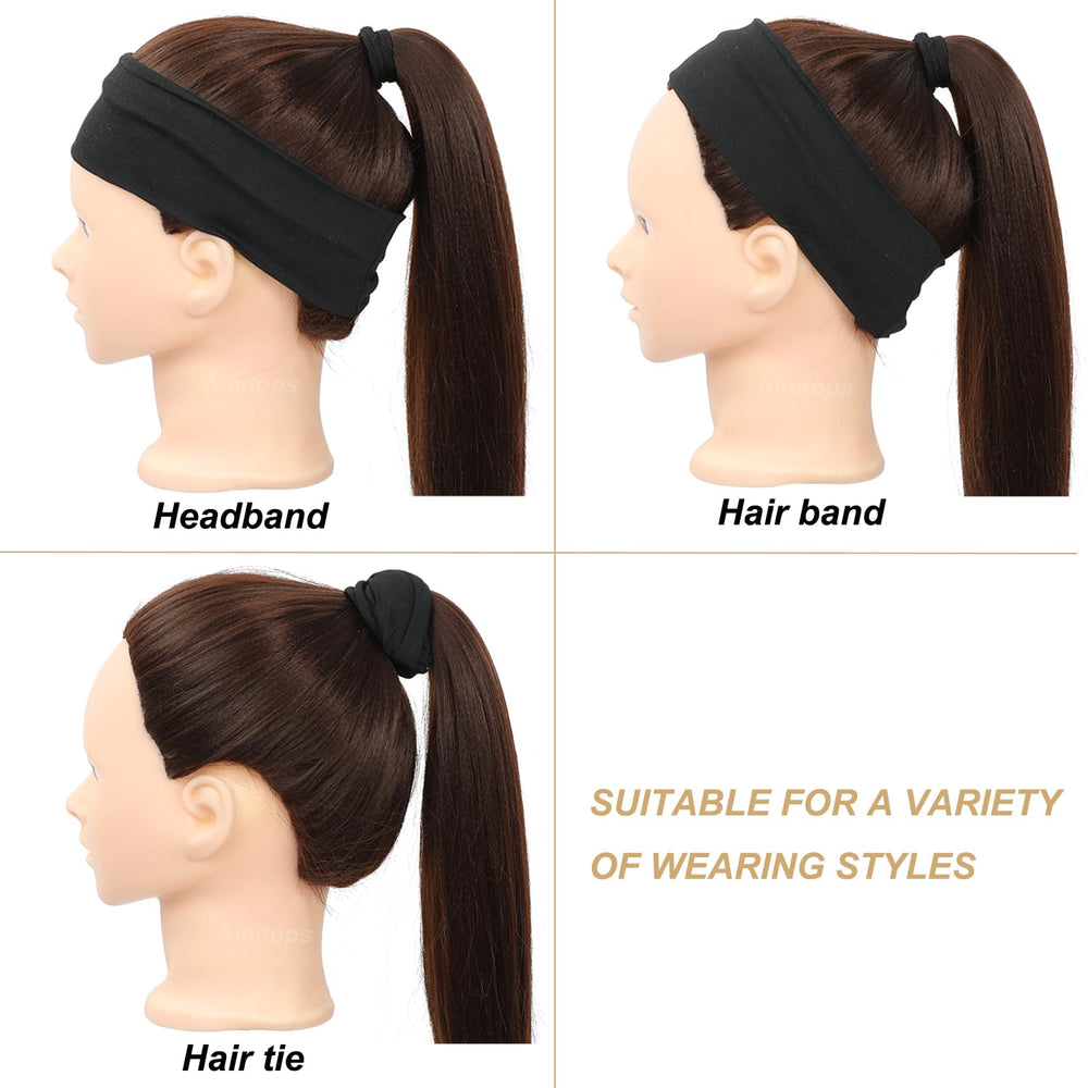 Ainitops headbands stored in gym bag for convenient workout use