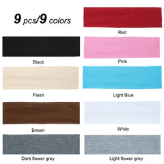 Ainitops headband worn during yoga providing secure, non-slip hold