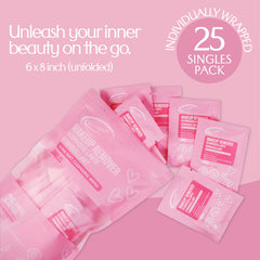 Air Jungles wipes inside a travel bag lifestyle shot showing convenience for trips