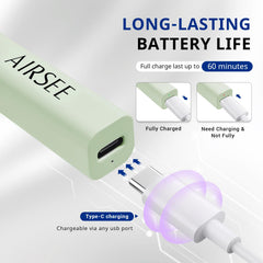 AIRSEE lamp on 270-degree stand curing nails hands-free for precise results