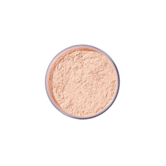 Airspun powder on puff demonstrating even application and oil control