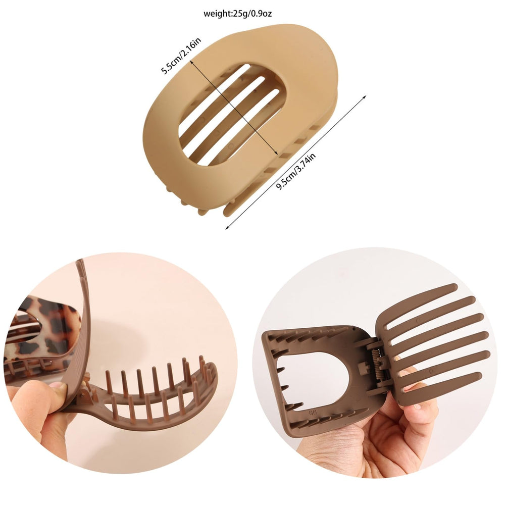 AITELEI clip holding half-up hairstyle demonstrating stable hold benefit