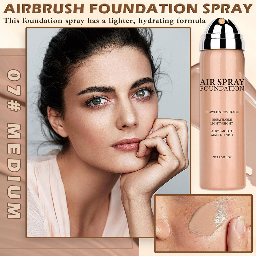 AIUEO fine mist closeup demonstrating even spray coverage and lightweight feel