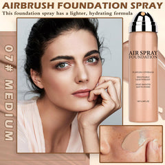 AIUEO fine mist closeup demonstrating even spray coverage and lightweight feel