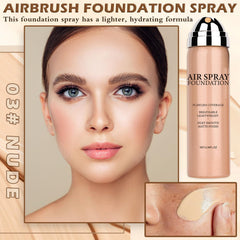 AIUEO fine mist spray closeup demonstrating even coverage benefit
