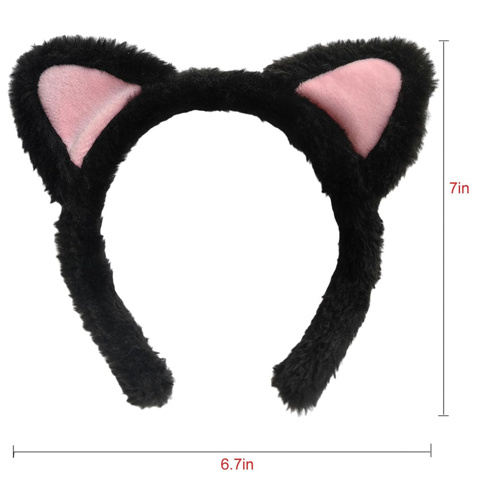 ajdvart headband beside a ruler showing approximate size and fit benefit