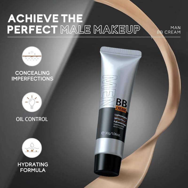 AKARY BB Cream applied on hand to show easy blending and coverage