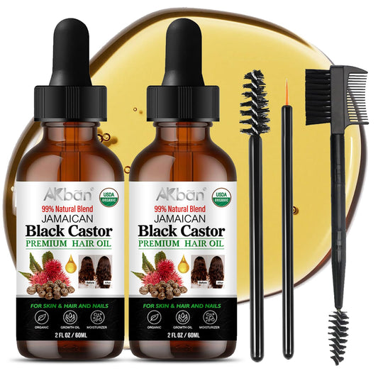 AKBAN front packaging showing two 2 fl oz bottles and product benefits