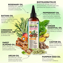 AKBAN oil drop on hand texture photo showing lightweight absorption benefit