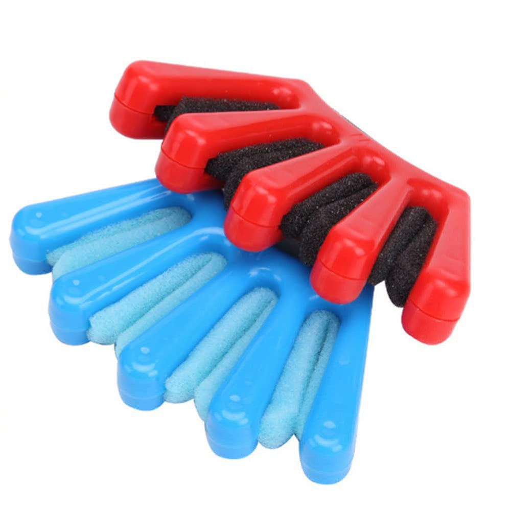 AKOAK front view of 5-finger braid set showing compact design and portability