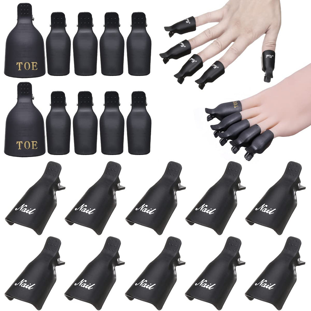 Akstore front packaging showing 20 black remover clips, convenient storage