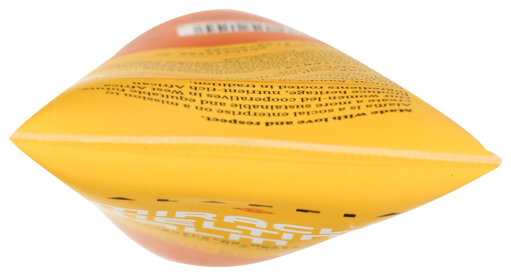Alaffia balm applied to lips demonstrating soothing hydration benefit