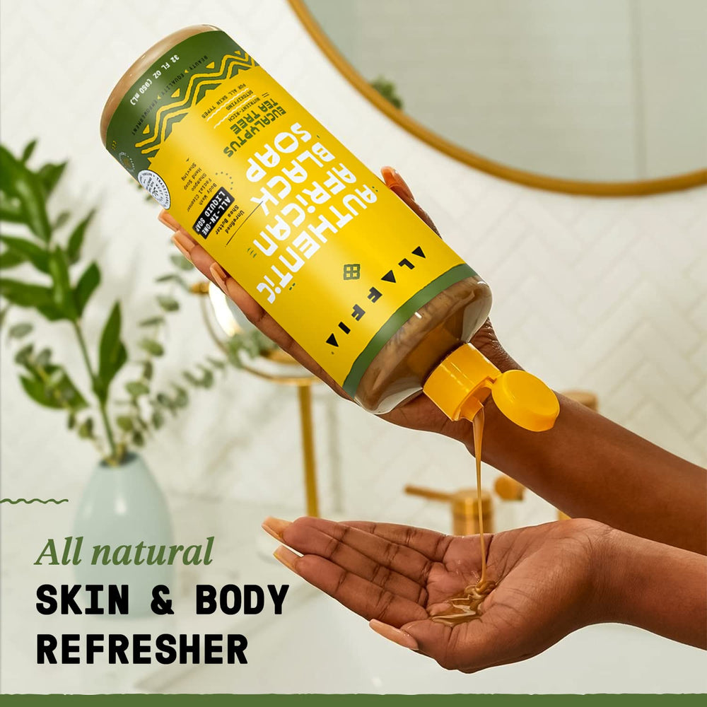Alaffia creamy lather closeup demonstrating gentle, moisturizing foam