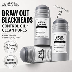 Generic Alaska Volcano clay stick texture close-up highlights smooth application