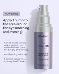 ALASTIN Skincare back label ingredients and directions for informed use