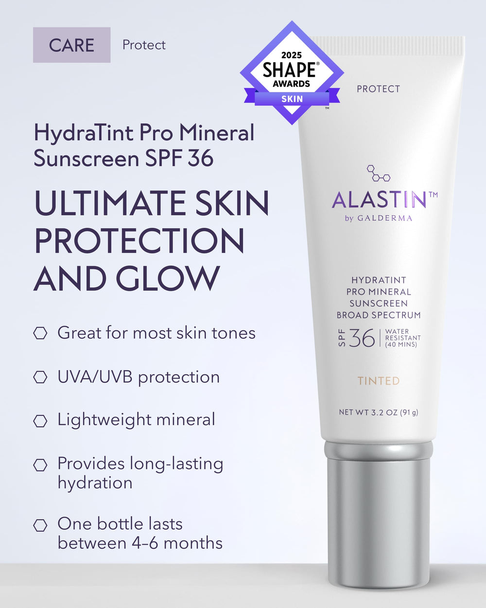 ALASTIN Skincare close-up texture of tinted mineral formula for smooth finish