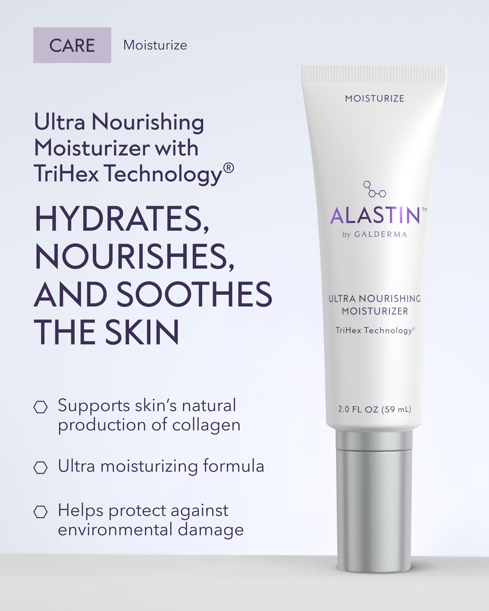ALASTIN Skincare open jar texture close-up showing creamy hydration