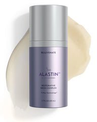 ALASTIN Skincare front packaging showing bottle and branding benefits