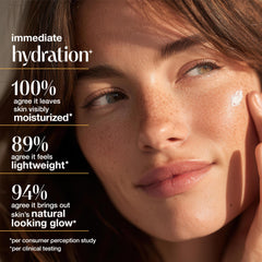Alba Botanica sunscreen applied on arm demonstrating easy spread and non-greasy finish