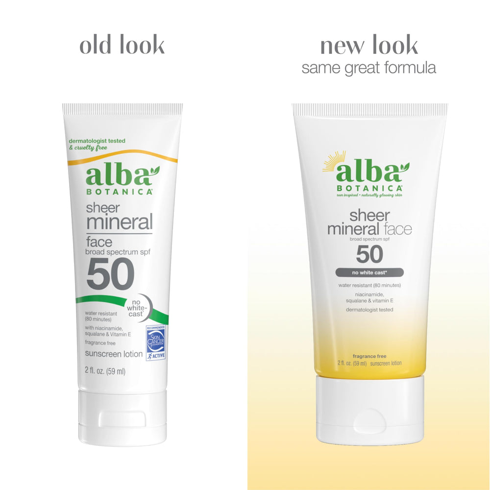 Alba Botanica pump nozzle and lotion texture demonstrating quick absorption