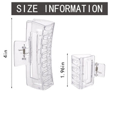 Alemaky large 4-inch clip close-up showing sturdy jaw and hold benefit