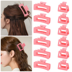 Alemaky lifestyle image of woman wearing pink clip showing stylish practical use