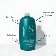 ALFAPARF MILANO pump dispensing creamy shampoo for easy application