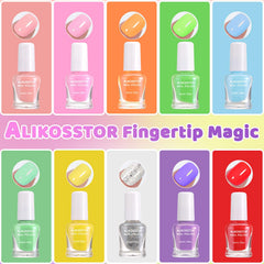 ALIKOSSTOR brush close-up showing smooth applicator for even coverage and easy painting