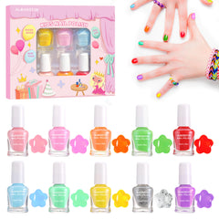 ALIKOSSTOR front packaging showing 10 vibrant kid-safe colors and instructions benefit quick selection